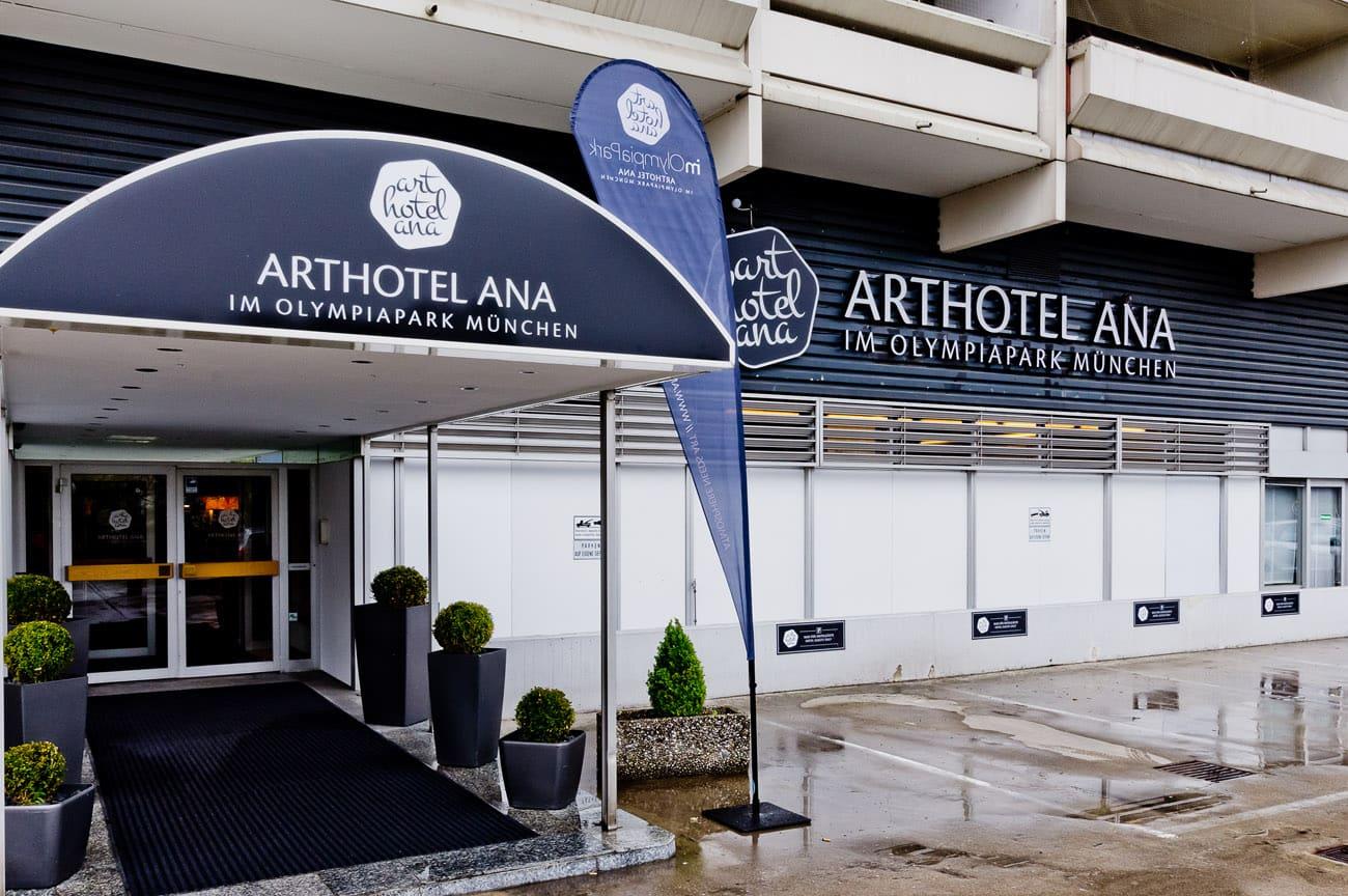 Arthotel Ana Im Olympiapark Múnich Exterior foto